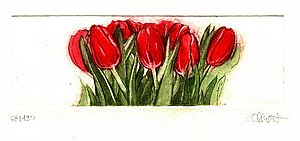"Tulpen mit Blättern" (246) 